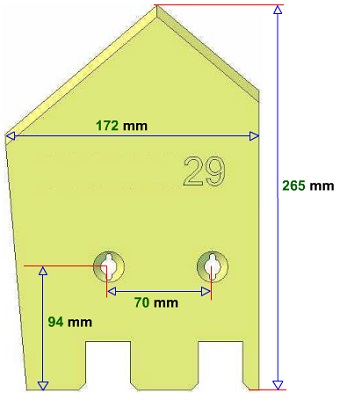 Radlice levá Grimme 089.00030 náhrada